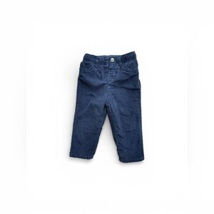 Baby old baby corduroy blue jeans 18-24 months